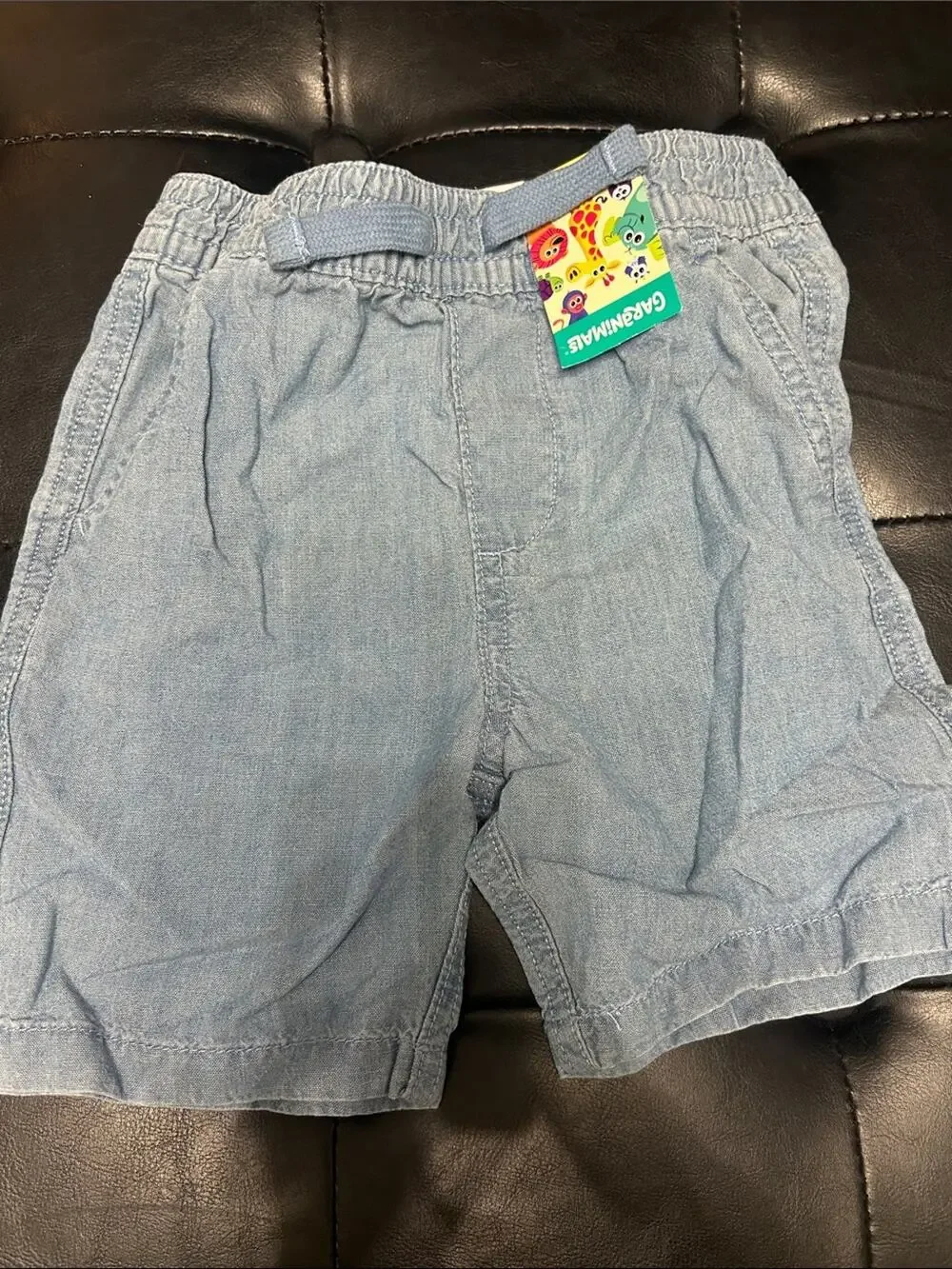 Garanimals Light Blue Denim-Style Kids Shorts
